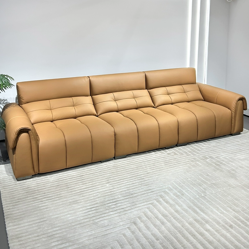 Top-Grain Leather Sofa JUJLSJ9782