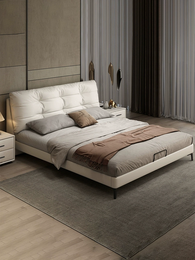 Eco-Genuine Leather Bed JUXL987