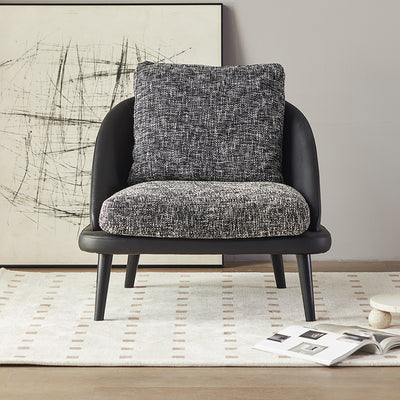 Leisure Accent Chair with Robust Bent Board Construction JUSA9873