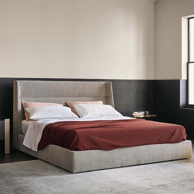 Top-Grain Leather Bed JUXL022