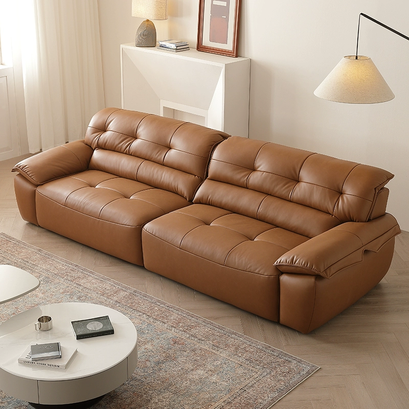 Feature Ecological Genuine Leather Sofa JUES011