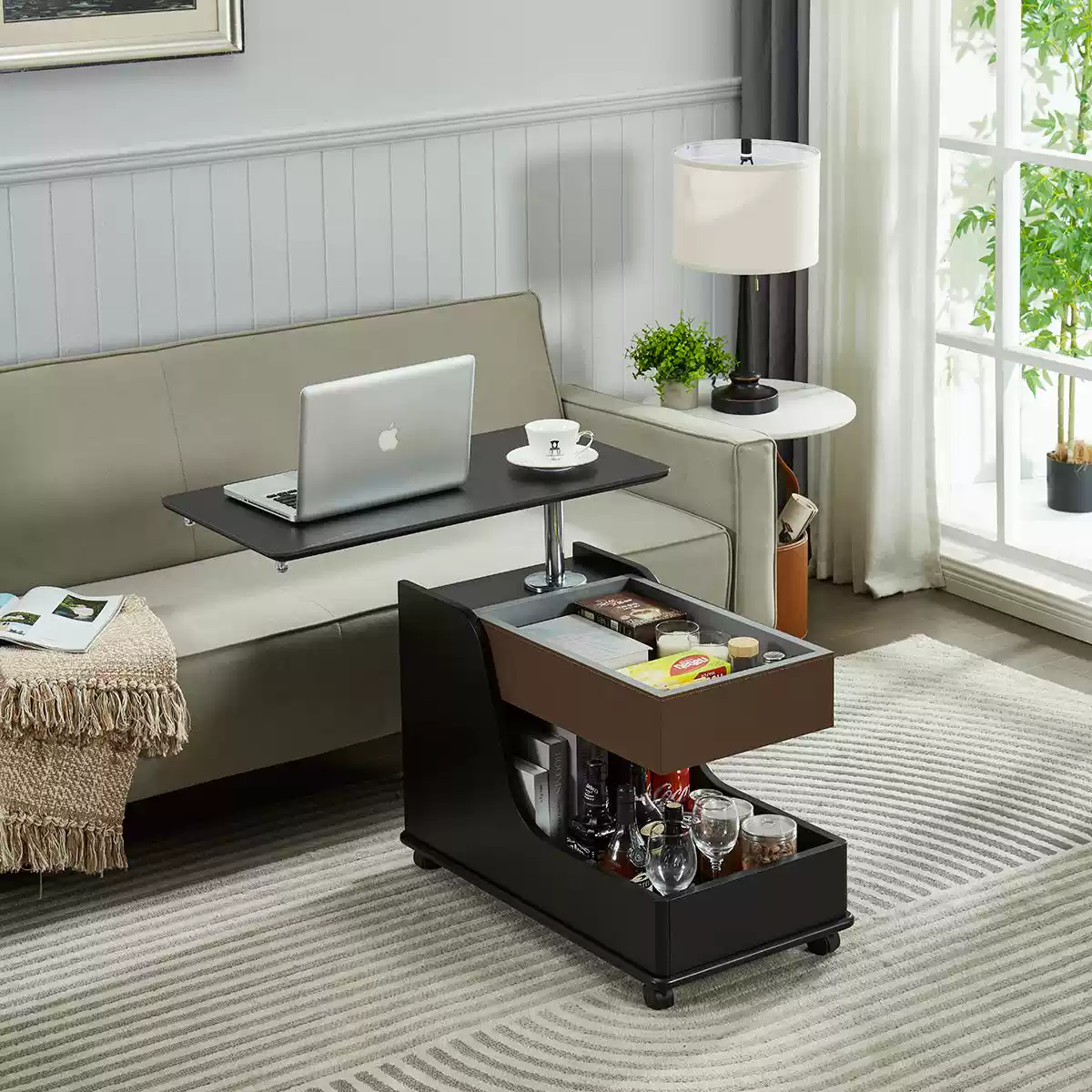 Multi Functional Adjustable Side table  JUPYSM