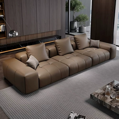 Top-Grain Leather Sofa jujlsj