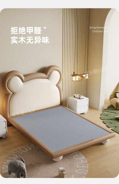 Faux Leather Kid's Bed JUXL100
