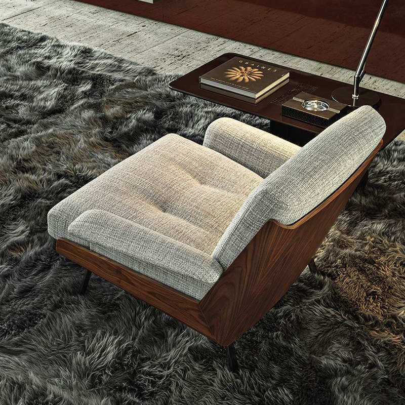 Minotti Daiki Armchair-Designed By Marcio Kogan