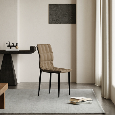 Quilted-Back Dining Chair