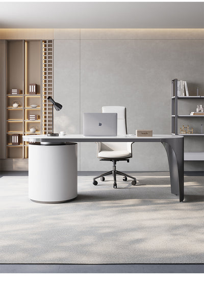 Luxury Stone Slab Executive Desk