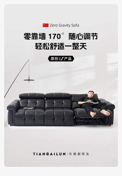 FeatureTop-Grain Leather sofa JUDS1078