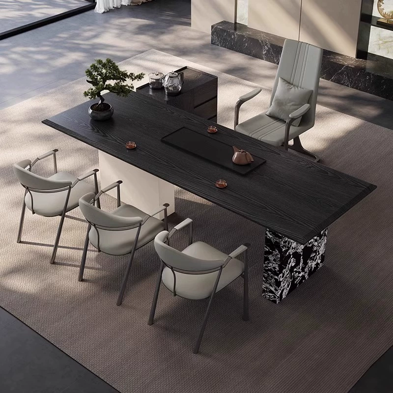 Noirstone Executive Tea Table