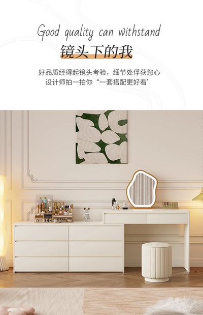 Modular Storage Vanity Table