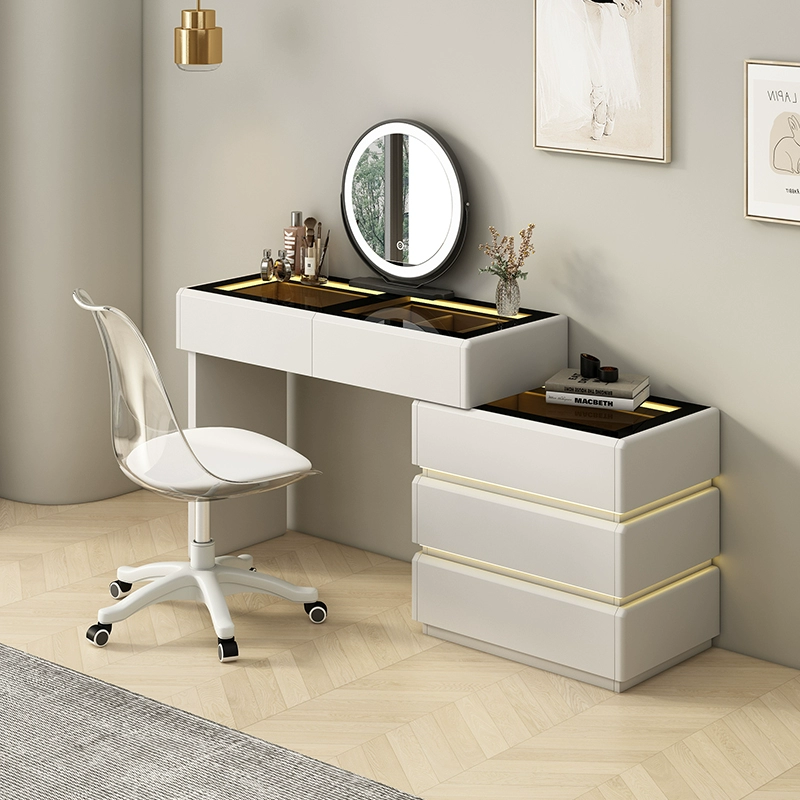 Multi-Layer Solid Wood Dressing Table