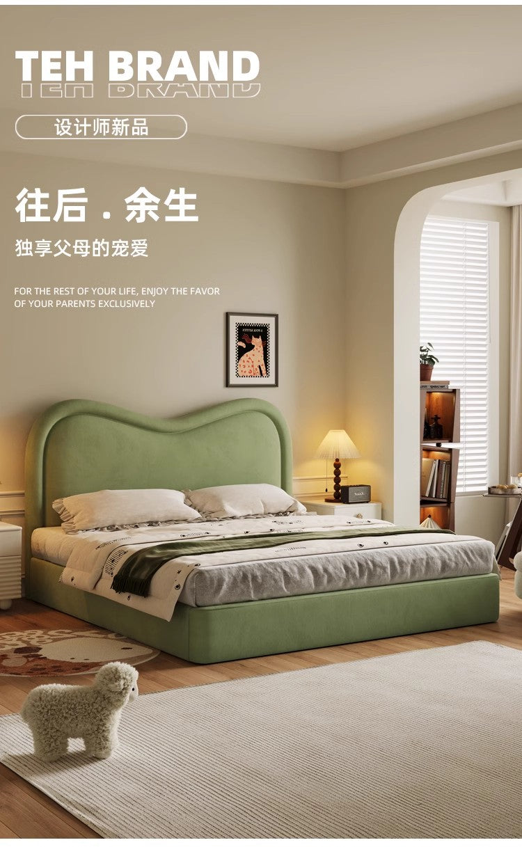 Faux Leather Kid's Bed JUXL121