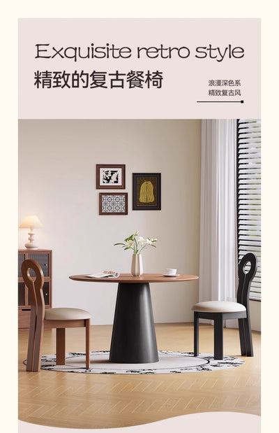 Cut-Out Back Dining Chair