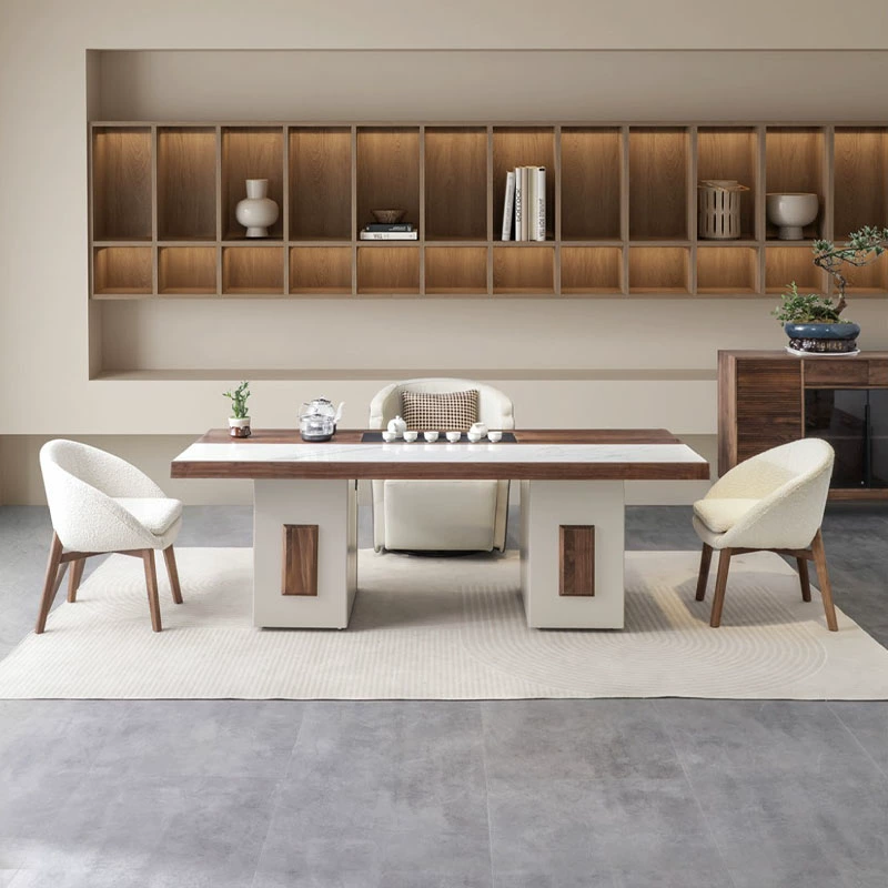 Luma Stone Tea Table