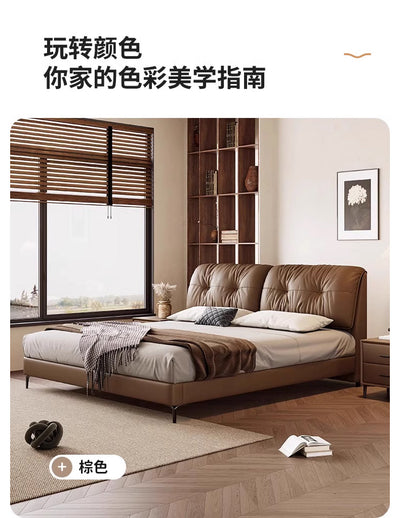 Microfiber Leather Bed JUDB105-102
