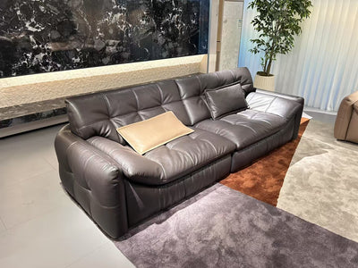 Top-Grain Leather Sofa JUMJ3006