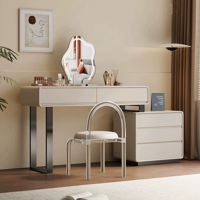 Cream White Vanity Table