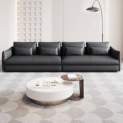Top-Grain Leather Sofa