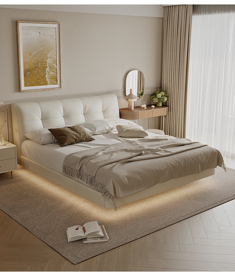 Microfiber Leather Bed JUXL987