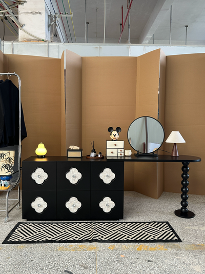 Lacquer Finish Dressing Table