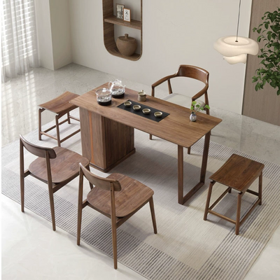 Kyoto Wood Tea Table Set