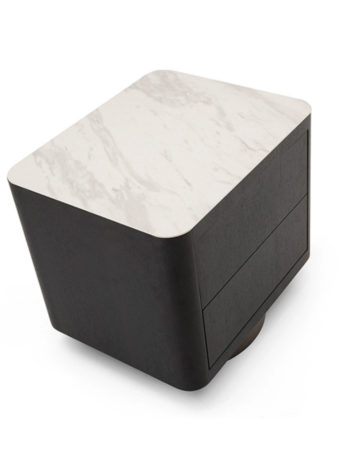 Modern Two-Drawer Nightstand