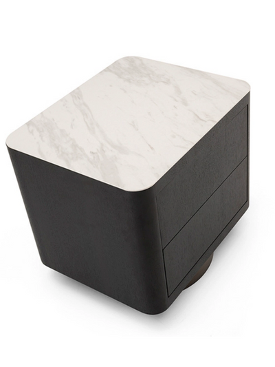 Modern Two-Drawer Nightstand