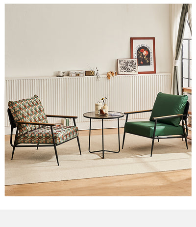 High-Back Armchair – Contemporary Design with Ergonomic Comfort