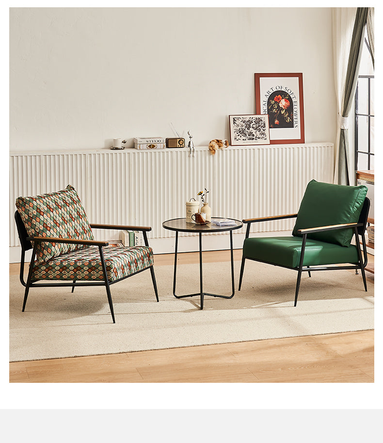 High-Back Armchair – Contemporary Design with Ergonomic Comfort