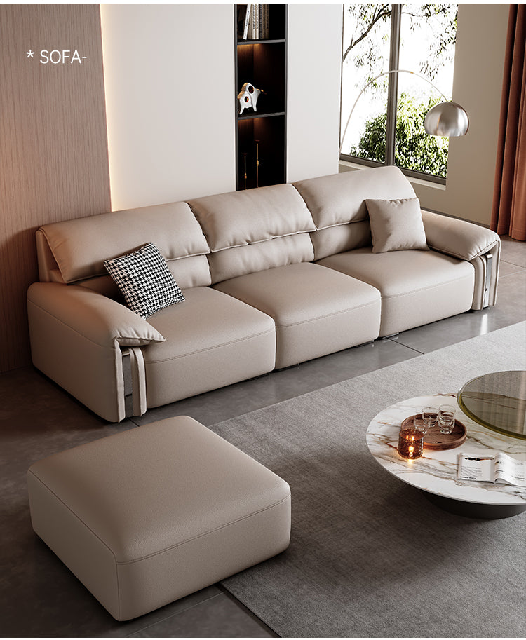 Top-Grain Leather Sofa JULX852