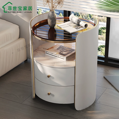 Cylindrical Bedside Table - JUYMA9602