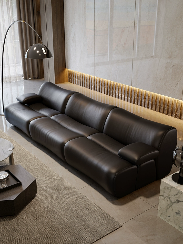 Leather Upholstered Sofa