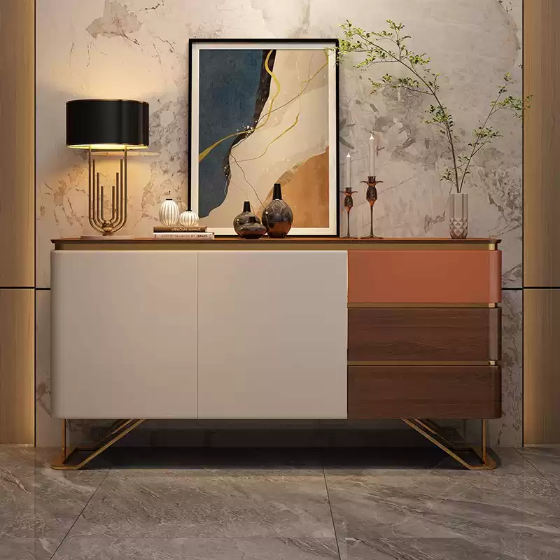 Modern Color-Block Sideboard JUSP1087