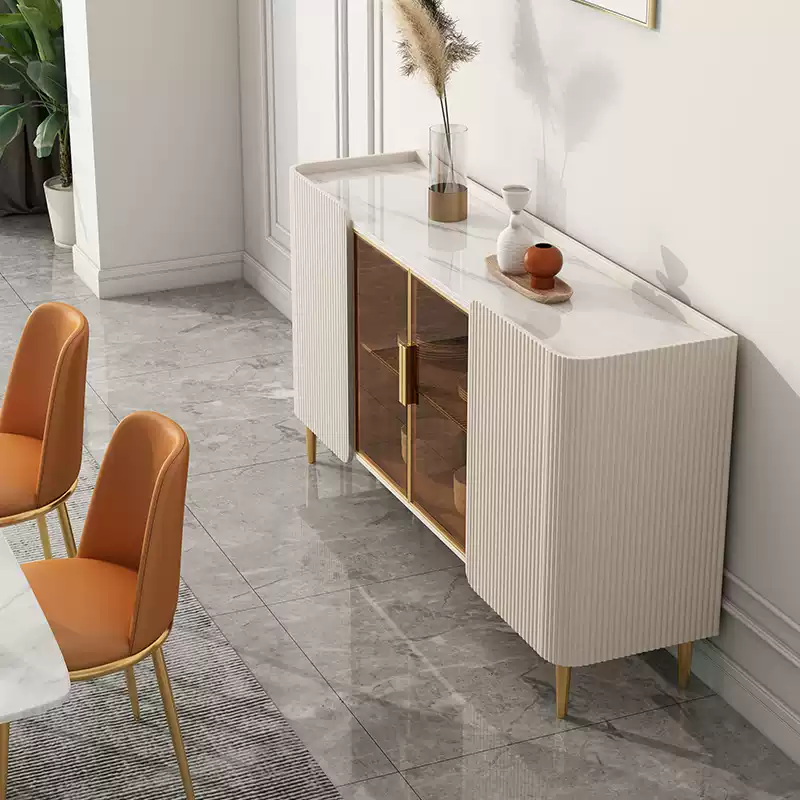 Luxury White Modern Sideboard