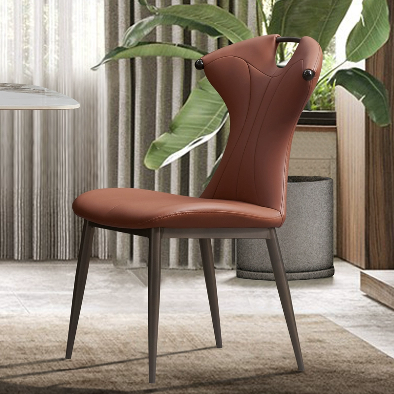 Sculpted-Back Dining Chair