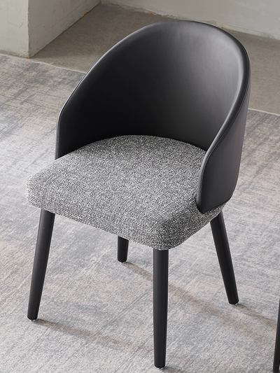 Curved-Back Dining Chair