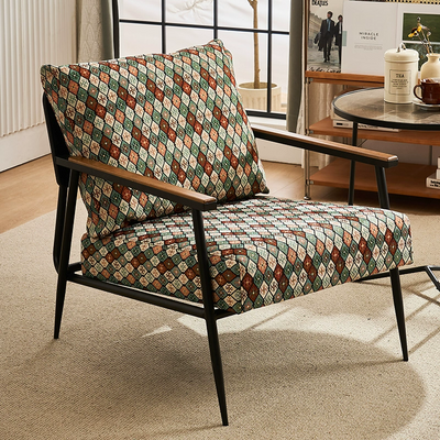High-Back Armchair – Contemporary Design with Ergonomic Comfort