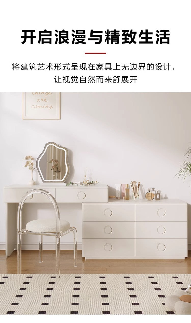 Nordic White Vanity Table