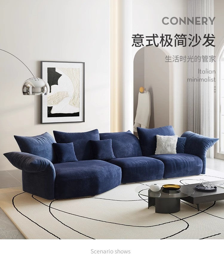 Premium Petal Shaped Soft Fabric Sofa JUJLSJ