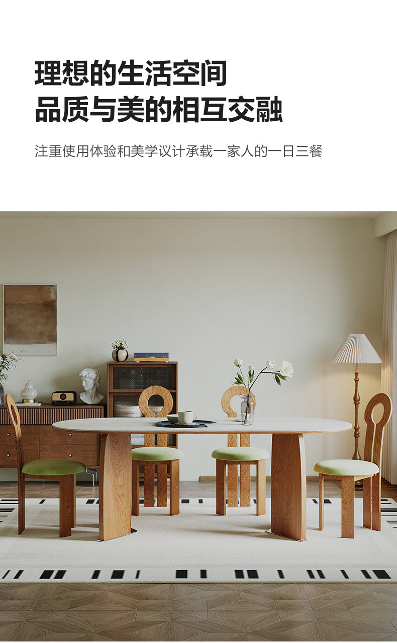 solid wood dining  table JULQMCZ1088