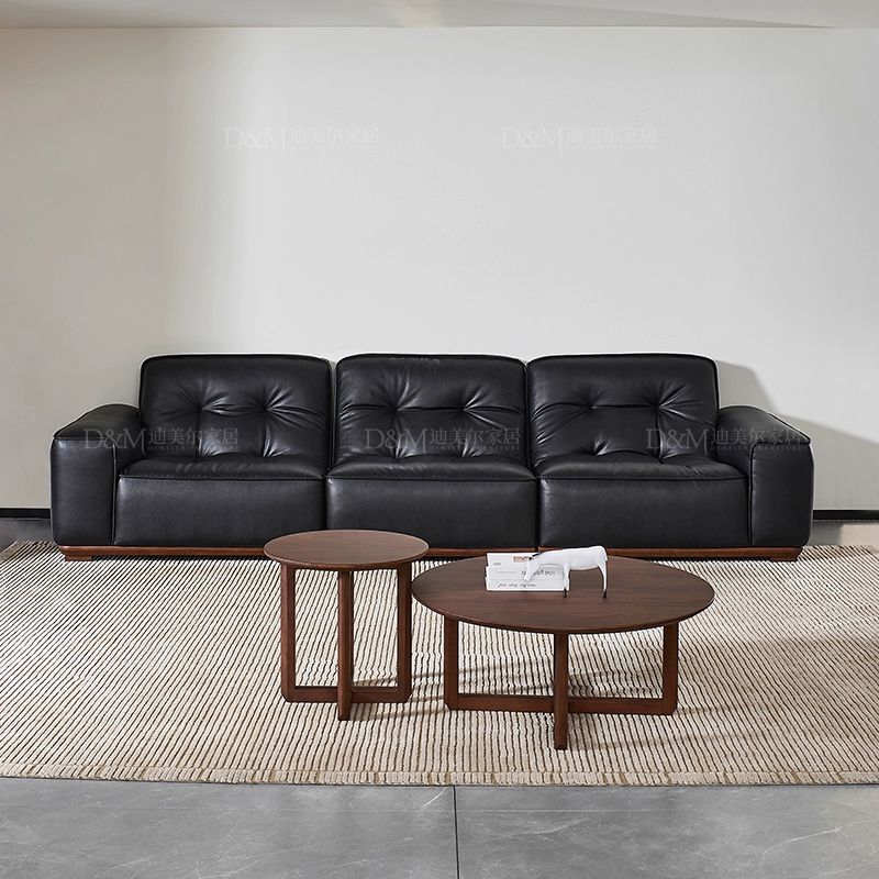 Top-Grain Leather Sofa JUDM643A