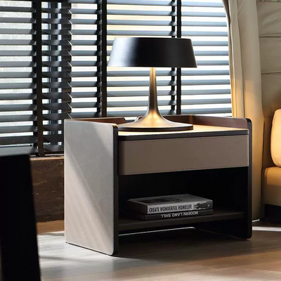 Modern Open-Shelf Nightstand