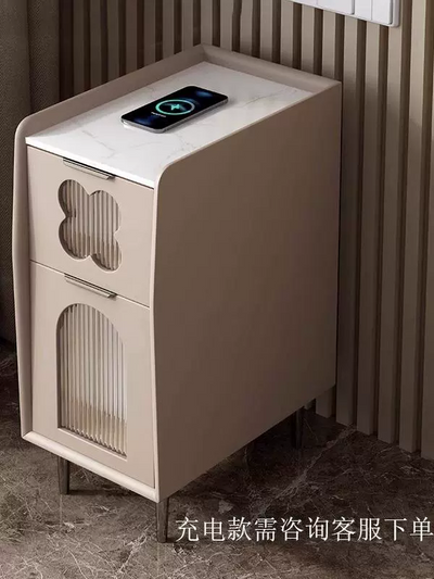 Cabinet-Style Bedside Table