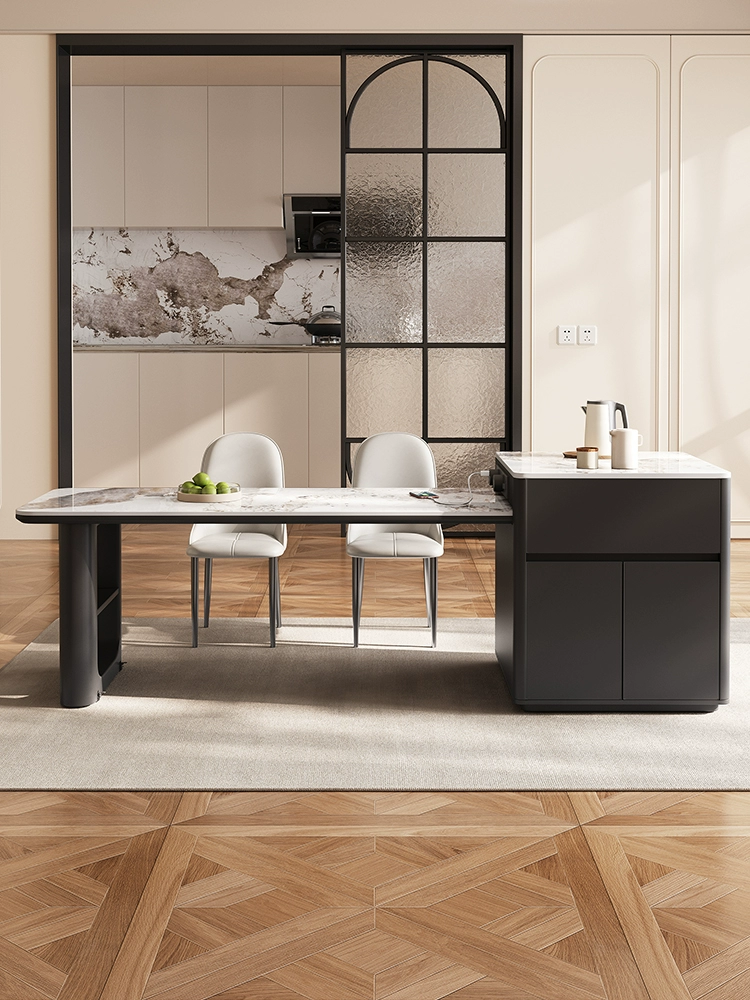 Luxury Marble Top Island Counter