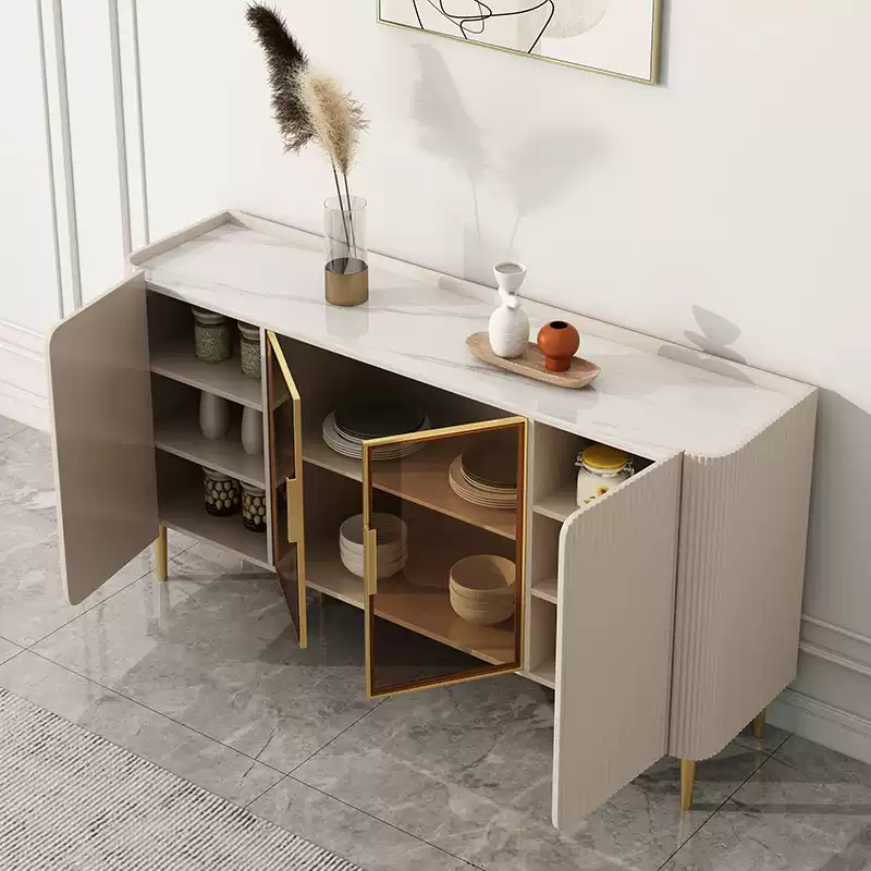 Luxury White Modern Sideboard