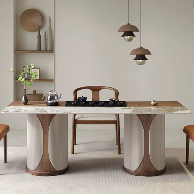 North American Black Walnut Tea Set