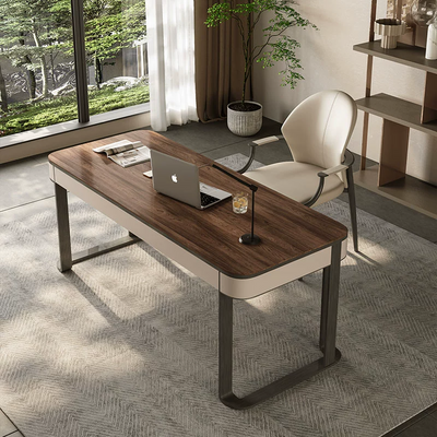 Modern Minimalist Luxury Solid Wood Desk