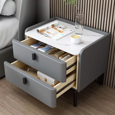 Modern Two-Drawer Nightstand