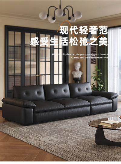 Top-Grain Leather Sofa JUJLSJ722