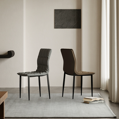 Quilted-Back Dining Chair